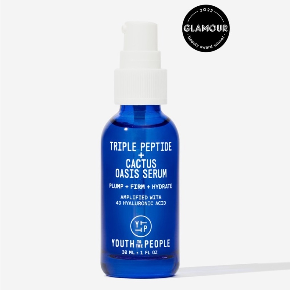 NWT Youth to the People Triple Peptide + Cactus Oasis Serum